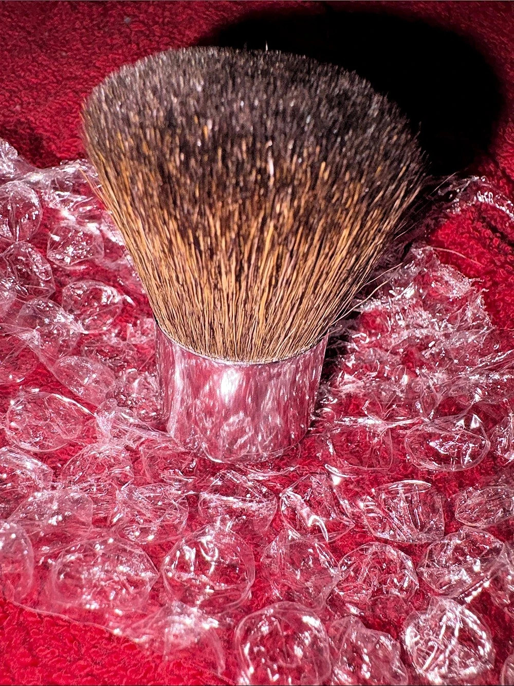 Christian Dior Mini Kabuki Brush Brown & Pink